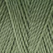 Bobina di filo cerato Linhasita per micro macramè 0,5 mm - Verde militare (90) x335m