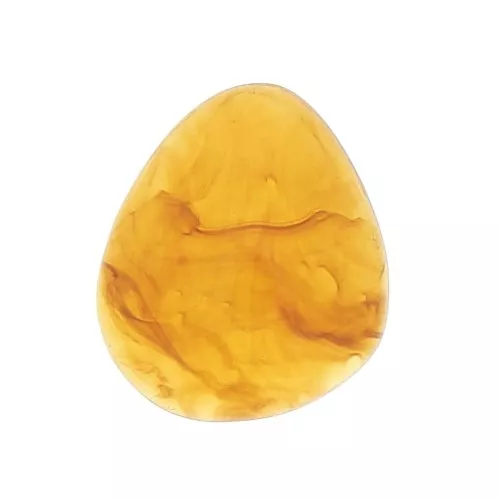 Cabochon per in resina 18x20 mm da incollare - imitazione ambra x1