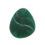 Cabochon per in resina 18x20 mm da incollare - imitazione Malachite x1