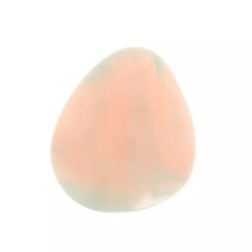 Cabochon per in resina 18x20 mm da incollare - imitazione Agata rosa x1