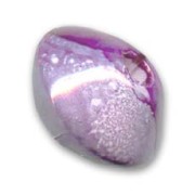 Bicono in ceramica mm. 18 Porpora marmorizzato