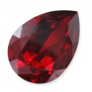 Cabochon PureCrystal 4320 pera mm. 18x13 Siam x1