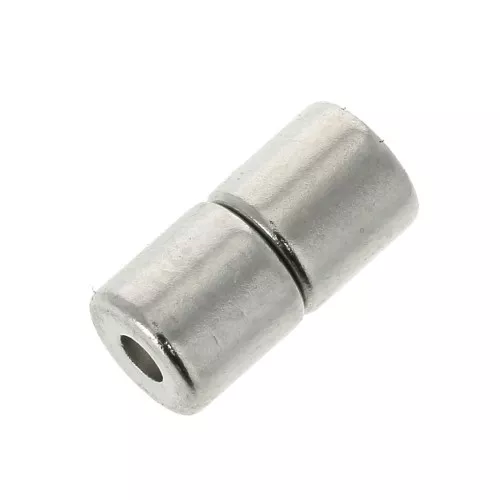 Chiusura magnetica mm. 11x5.5 rodiato x1