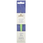 Uncinetto in acier con manico ergonomico DMC - 0.75 mm - Verde x1|raw }}