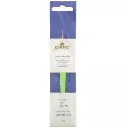 Uncinetto in acier con manico ergonomico DMC - 0.75 mm - Verde x1