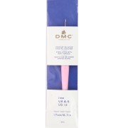 Uncinetto in acier con manico ergonomico DMC - 1 mm  - Rosa x1|raw }}