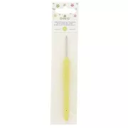 Uncinetto in acier con manico ergonomico DMC - 2 mm - Giallo x1