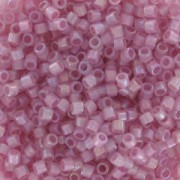 Miyuki Delica 11/0 DB1752 - Opal AB Lined Spkl Orchid