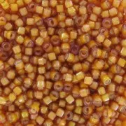 Miyuki Delica 11/0 DB1778 - Topaz AB Lined White