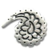 Separatore mm. 28 Placcatura argento antico x1