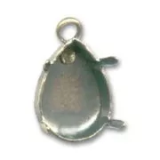 Castone pendente PureCrystal 4320 mm. 14x10 bronzo