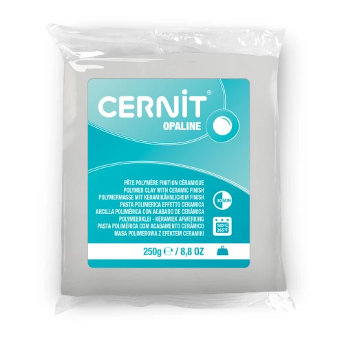 Pasta Cernit Opaline - effetto ceramica 250 gr Bianco 010