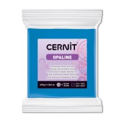Pasta Cernit Opaline - effetto ceramica 250 gr Blu primario 261