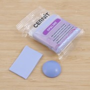 Pasta Cernit Opaline - effetto ceramica 56 gr Blu grigio 223