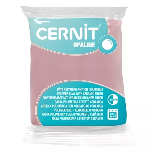 Pasta Cernit Opaline - effetto ceramica 56 gr Rosa 475