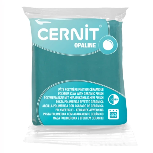 Pasta Cernit Opaline - effetto ceramica 56 gr Verde Celadon 637