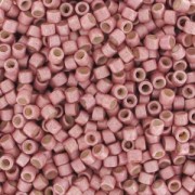 Miyuki Delica 11/0 DB1156 - Galvanized Semi Mat Pink Blush|raw }}