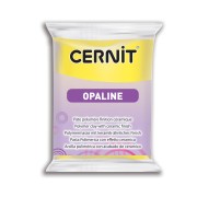 Pasta Cernit Opaline - effetto ceramica 56 gr Giallo primario 717|raw }}