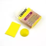 Pasta Cernit Opaline - effetto ceramica 56 gr Giallo primario 717