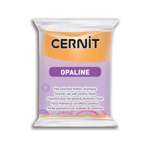 Pasta Cernit Opaline - effetto ceramica 56 gr Albicocca 755