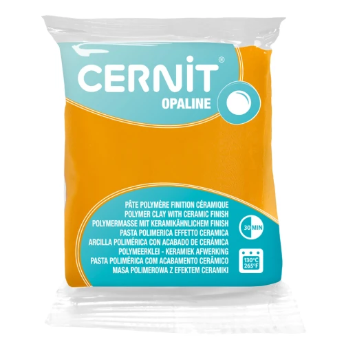 Pasta Cernit Opaline - effetto ceramica 56 gr Albicocca 755