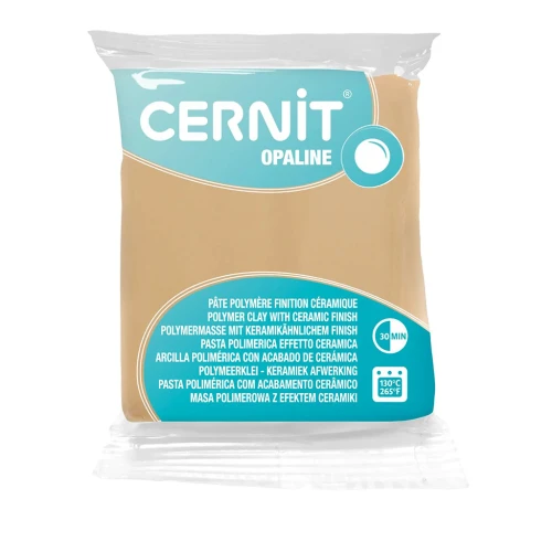 Pasta Cernit Opaline - effetto ceramica 56 gr Beige Sabbia 815