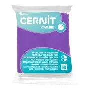 Pasta Cernit Opaline - effetto ceramica 56 gr Viola 900