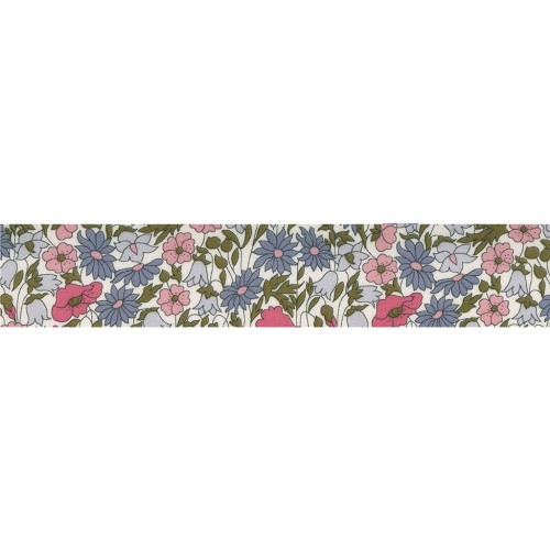 Sbieco Liberty - Poppy and Daisy - Hortensias x 1m