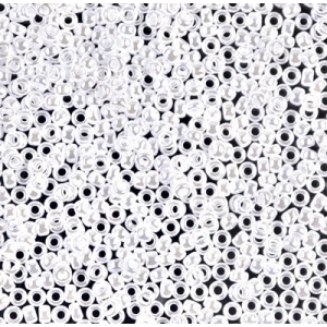 Rocaille Miyuki 15/0 420 - Opaque White Pearl Ceylon