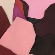 Pezzi di cuoio de luxe taglio e consistenze diversi - Rosa x 200g|raw }}