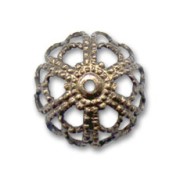 Coppetta filigrana mm. 12 bronzo x1