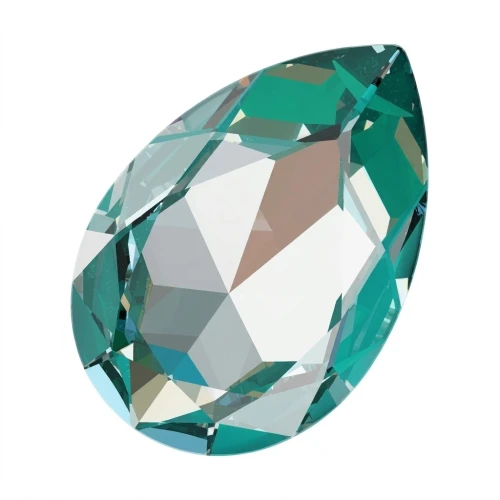 Cabochon PureCrystal 4327 pera 30x20 mm Crystal Laguna Delite x1