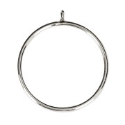 Anello per perline mezze forate 6 / 8 e 10 mm  in Argento 925 Taglia 54 x1|raw }}