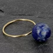 Anello per perline mezze forate 6 / 8 e 10 mm  in Argento 925 Taglia 54 x1