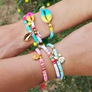 Conchiglia cauri/ciprea per la creazione di bijoux DIY- 20 a 26mm x1