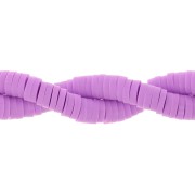 Perline Heishi in pasta polimerica 4x1 mm Parma x45 cm