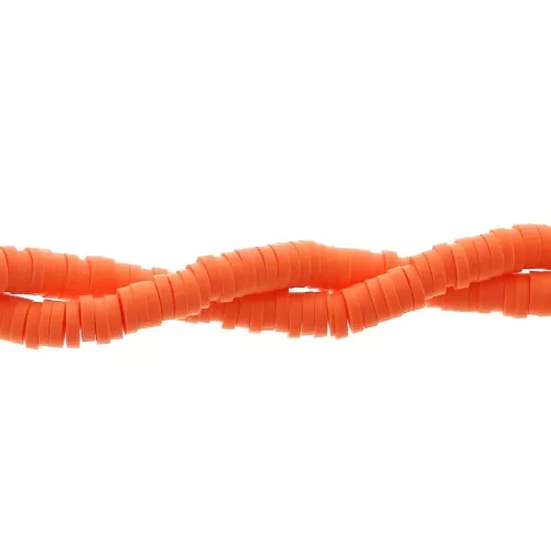 Pasta polimerica Perla 4x1 mm Arancione scuro x39 cm