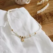 Pasta polimerica Perla 4x1 mm blu turchese x44cm