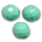 Sfaccettate mm 10 Green Turquoise x10