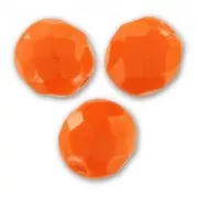 Sfaccettate mm 8 Mandarino x20