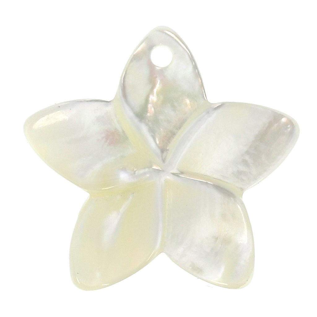 Collana con fiore di madreperla | Hobby e Creativitaà