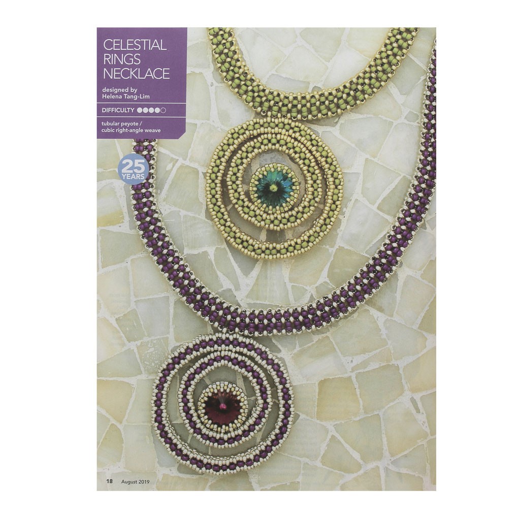 Rivista Bead Button Agosto 19 In Inglese Perles Co