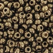 Perla Preciosa 11/0 2 mm - Oro bronzo x 250 g