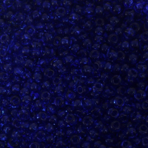 Perle Preciosa 11/0 2 mm - Acquamarina scuro x20g