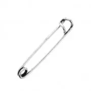 Fermaglio personalizzabile mm. 20 argentato brunito x1