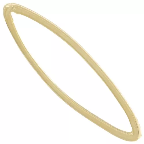 Divisori ovali 29x8 mm - Dorato con oro fino x6