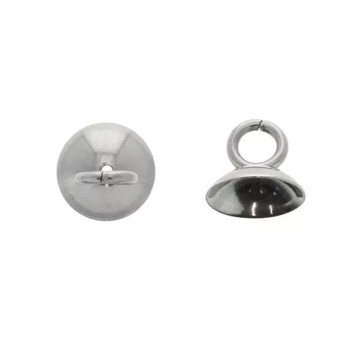Coppetta per resina e pasta polimerica 8 mm - Acciaio Inox 304 x10