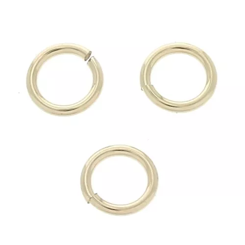 Anellini apertimm. 5x0.7 in Gold filled x10