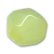 Tonde sfaccettate mm. 20 Light Olivine