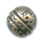 Perla metallica in bronzo da 10 mm x1